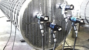 Орбитальная сварочная головка TIG для сварки труб в трубные доски Orbitalum P16 EVO (KD), P16 EVO AVC